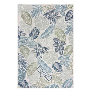 Zelený/modrý vnútorný a vonkajší koberec 200x290 cm Bella Leaf – Flair Rugs