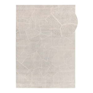 Svetlosivý/krémovobiely koberec 200x290 cm Porto – Universal