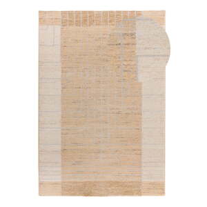 Béžový/krémovobiely koberec 80x150 cm Craft – Universal
