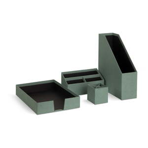 Kartónové organizéry v súprave 4 ks Hugo Canvas Paper Laminate – Bigso