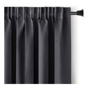 Antracitový zatemňovací/termo záves 140x245 cm Pleat – Restilo