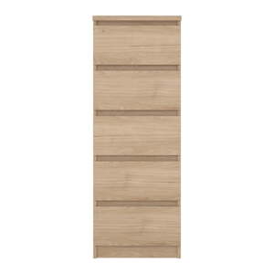 Komoda v dekore duba v prírodnej farbe 40x111x50 cm Naia – Tvilum
