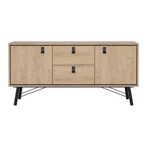 Komoda v dekore duba v prírodnej farbe 150x72x40 cm Ry – Tvilum