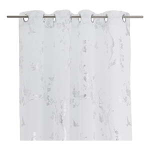 Biela/v striebornej farbe záclona 140x260 cm Paradis – Casa Selección