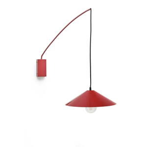 Červené nástenné svietidlo ø 35 cm Kally – Kave Home