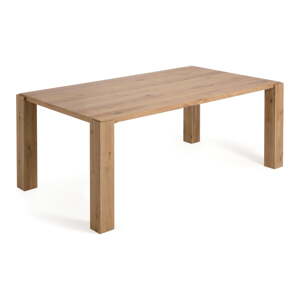 Jedálenský stôl v dekore duba 100x200 cm Deyanira – Kave Home