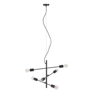 Čierne závesné svietidlo ø 55 cm Spica – Kave Home