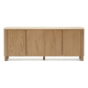 Komoda v dekore jaseňa v prírodnej farbe 200x79x40 cm Salaya – Kave Home