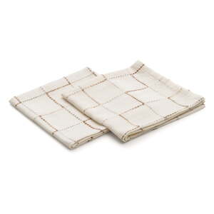 Textilné obrúsky v súprave 2 ks 45x45 cm Ersen – Kave Home