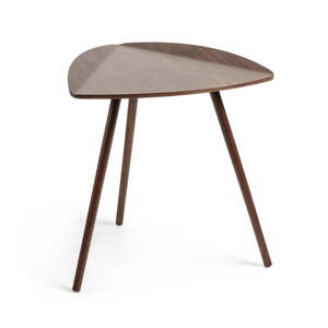 Odkladací stolík v dekore orecha 47x45 cm Damasc – Kave Home