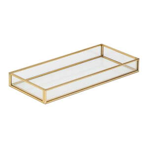Sklenená dekoratívna tácka 22x10 cm Soanet – Kave Home