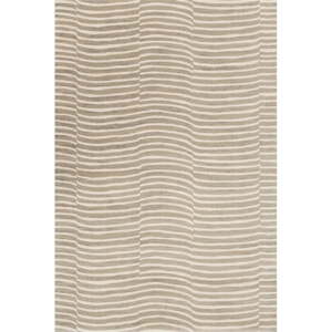 Sivobéžový vlnený koberec 133x190 cm Agnus Tides – Agnella