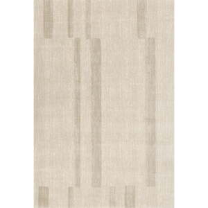 Béžový vlnený koberec 240x340 cm Agnus Brush Lines – Agnella