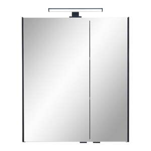 Kúpeľňová skrinka v dekore duba v prírodnej farbe 70x60 cm Quickset 395 – Pelipal