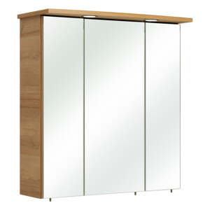 Kúpeľňová skrinka v dekore duba v prírodnej farbe 72x65 cm Quickset 318 – Pelipal