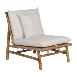 Biele kreslo Bamboo – Ixia