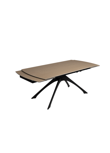 Rozkladací jedálenský stôl s prídavnou doskou 90x180 cm Rocía – Ixia