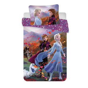 Bavlnená detská obliečka do postieľky 100x135 cm Frozen "Wind" – Jerry Fabrics