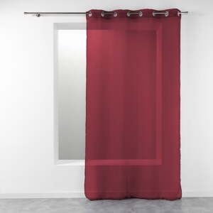 Vínovočervená záclona 140x240 cm Telma – douceur d'intérieur
