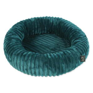 Tmavozelený pelech pre psa ø 40 cm Dog Fantasy Stripe – Plaček Pet Products