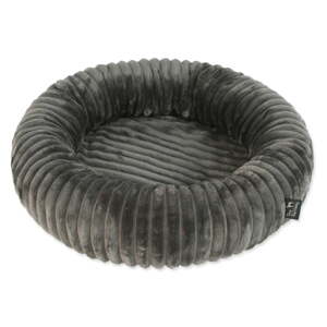 Tmavosivý pelech pre psa ø 70 cm Dog Fantasy Stripe – Plaček Pet Products