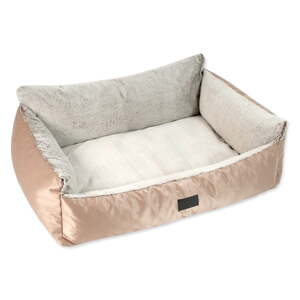 Pelech pre psa v zlatej farbe 100x70 cm Dog Fantasy Lux Platinum – Plaček Pet Products