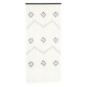 Bambusový záves do dverí v prírodnej farbe 90x200 cm – Maximex