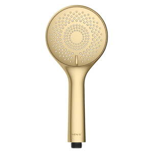 Matne zlatá plastová úsporná sprchová hlavica ø 11 cm Watersaving System – Wenko