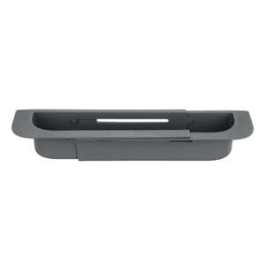 Sivý plastový teleskopický odkvapkávač do drezu 49,5x8,5 cm Fino – Wenko
