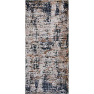 Modrý prateľný behúň 60x230 cm Abstract Colors – Vitaus
