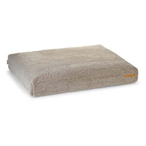 Béžový matrac pre psa z materiálu bouclé 100x75 cm Senso Greige M – MiaCara