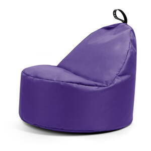 Fialový detský sedací vak Round M – So Soft?