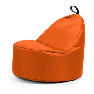 Oranžový detský sedací vak Round M – So Soft?