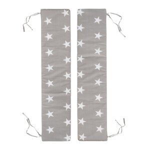 Sivobéžové obliečky k detskému záhradnému setu v súprave 2 ks 18x90 cm Little Stars – Roba