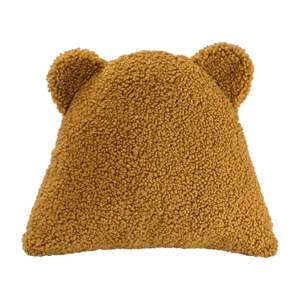 Hnedá detský pohovkový vankúš buklé Bear – Wigiwama