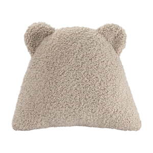 Svetlohnedá detský pohovkový vankúš buklé Bear – Wigiwama