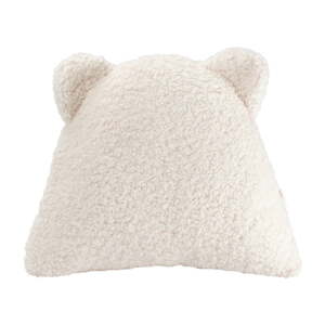 Krémová detský pohovkový vankúš buklé Bear – Wigiwama