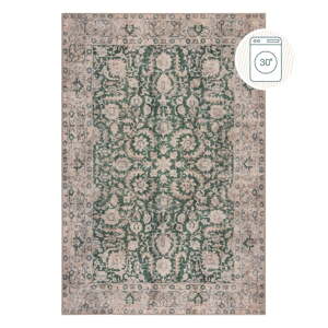 Zelený prateľný koberec 152x230 cm Beau Floral – Flair Rugs
