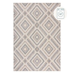 Sivobéžový prateľný koberec 116x170 cm Beckett – Flair Rugs