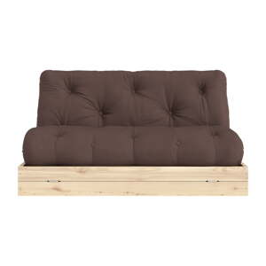 Tmavohnedá rozkladacia pohovka 145 cm Flip – Karup Design