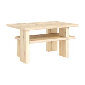Konferenčný stolík z borovicového dreva v prírodnej farbe 45x68 cm Japan – Karup Design