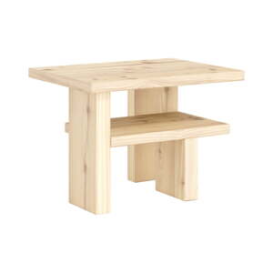Odkladací stolík z borovicového dreva 34x45 cm Japan – Karup Design