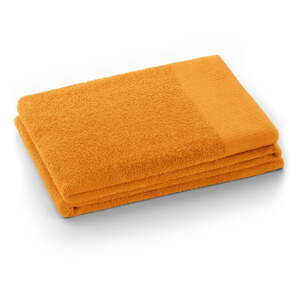 Oranžový froté bavlnený uterák 50x100 cm Amari – Restilo