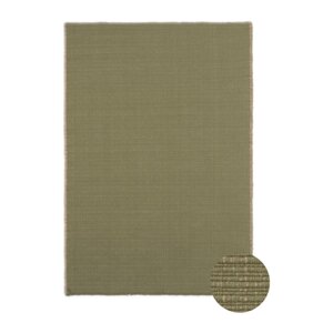 Khaki ručne tkaný bavlnený koberec 200x300 cm Handloom – Lorena Canals
