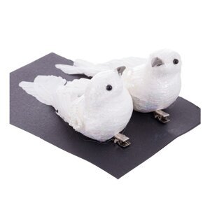 Vianočné ozdoby v súprave 2 ks 12 cm Birds – Casa Selección