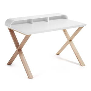 Pracovný stôl so sekretárom 79x120 cm – Kave Home