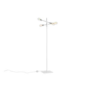 Biela stojacia lampa na 4 žiarovky Custom Form Twigo
