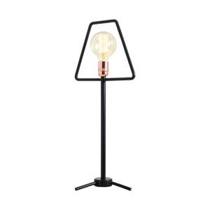 Čierna stolová lampa Custom Form Bullet